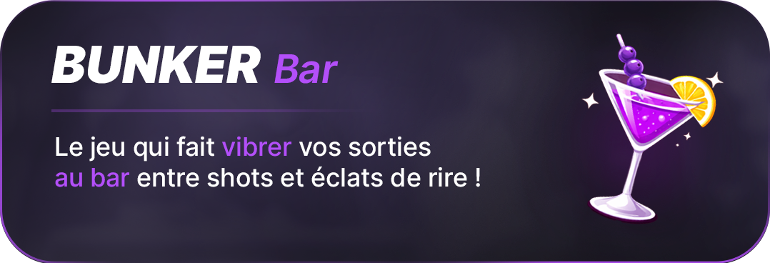 Bunker Bar — shots et éclats de rire